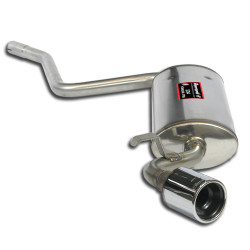 Supersprint Rear exhaust O80 STEEL 409 FIAT SEICENTO Sporting / Sporting Abarth 1.1 FIRE 98+