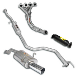 Supersprint Sport package Ø50, Complete system HONDA CIVIC 4d. 1.4i / 1.6i 92-96