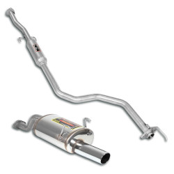 Supersprint Sport package Ø50, "Cat.-Back" HONDA / ACURA INTEGRA 4d. Sedan 1.8 VTi 94-00