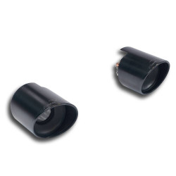 Supersprint Endpipe kit Right - Left "Gun Metal Grey" O 120 JAGUAR F-Type P300 Coupè / Convertible 17-20 (with valve)