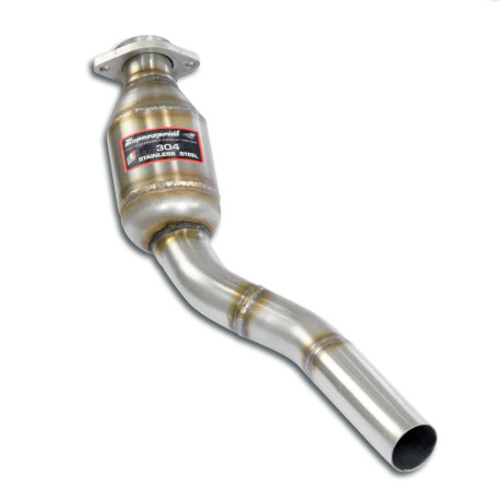 Výfukové systémy SUPERSPRINT Supersprint Downpipe Left + Metallic catalytic JAGUAR XKR Coupè / Cabrio 5.0L V8 Supercharged 09-14 | race-shop.sk
