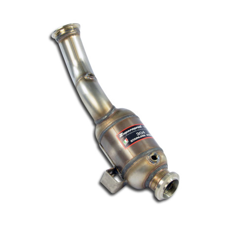 Výfukové systémy SUPERSPRINT Supersprint Downpipe Right + Metallic catalytic converter MERCEDES W205 C 400 4-Matic 15+ | race-shop.sk