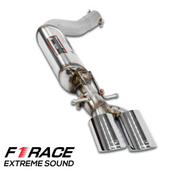 Supersprint Rear exhaust Left "F1 Race" 120x80 MERCEDES W212 E 500 / 550 V8 4.7i Bi-Turbo (Sedan + Wagon) 10-13