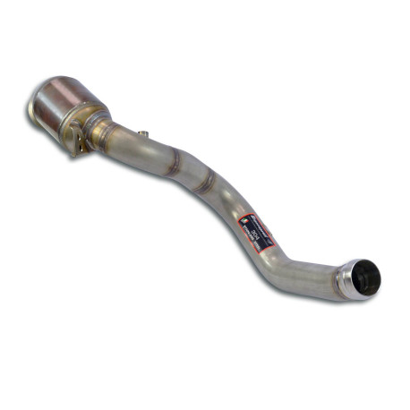 Výfukové systémy SUPERSPRINT Supersprint Downpipe Right + primary catalytic Deletes the secondary catalytic MERCEDES W205 C63 AMG 4.0i V8 Bi-Turbo 15+ | race-shop.sk