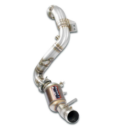 Výfukové systémy SUPERSPRINT Supersprint Downpipe Left + Metallic catalytic WRCDeletes the primary catalytic + GPF MERCEDES W205 C63 AMG 4.0i V8 Bi-Turbo 19+ | race-shop.sk