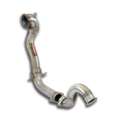Supersprint Turbo downpipe kit + Overaxle pipe (Replaces OEM catalytic converter) PEUGEOT RCZ R 1.6T 13-15