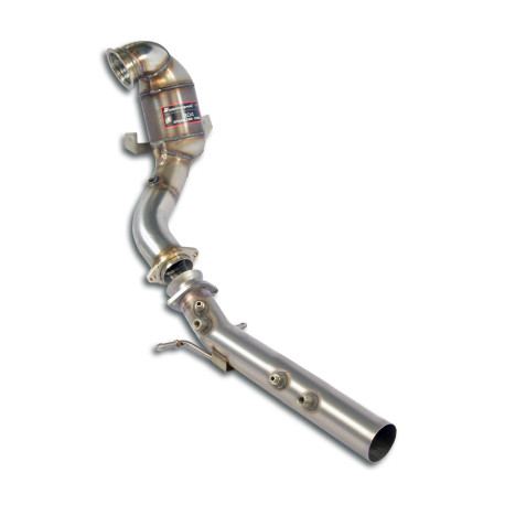 Výfukové systémy SUPERSPRINT Supersprint Turbo downpipe kit + Metallic catalytic converter (Deletes GPF) SKODA OCTAVIA VRS 245 2.0 TSI (Sedan) | race-shop.sk