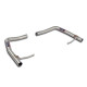 Výfukové systémy SUPERSPRINT Supersprint Rear pipe kit Right - Left VW PASSAT 3C (Berlina + Variant) 4-Motion 2.0 TDI 06-13 | race-shop.sk