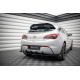 MAXTON DESIGN Street Pro zadný difúzor + klapky pre Opel Astra GTC OPC-Line J, lesklá čierna