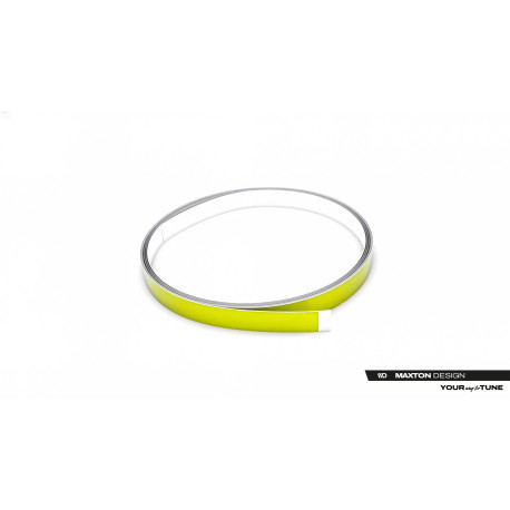 Nálepky MAXTON DESIGN dekoračný pásik na splittre (Lime) | race-shop.sk