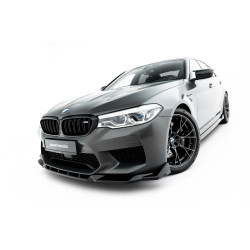 MAXTON DESIGN predný splitter pre BMW M5 F90, lesklá čierna, V3