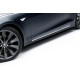 Body kit a vizuálne doplnky Sada splitterov V.1 pre Tesla Model S Mk1 | race-shop.sk