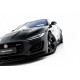 Body kit a vizuálne doplnky Predný splitter Street Pro pre Jaguar F-Type X152 Facelift 2 (čierno-červený) | race-shop.sk