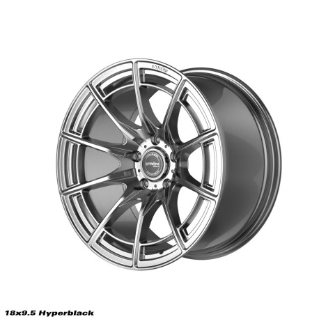 ALU disky STROM STROM DS-F55 18x9.5 5x114.3 73.1 ET10, Light Hyper Black | race-shop.sk