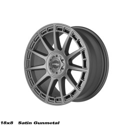 STROM VS-F11 18x8 5x108 / 5x112 73.1 ET42, Satin Gun Metal