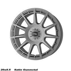 STROM VS-F11 20x8.5 5x112 / 5x120 72.6 ET44, Satin Gun Metal