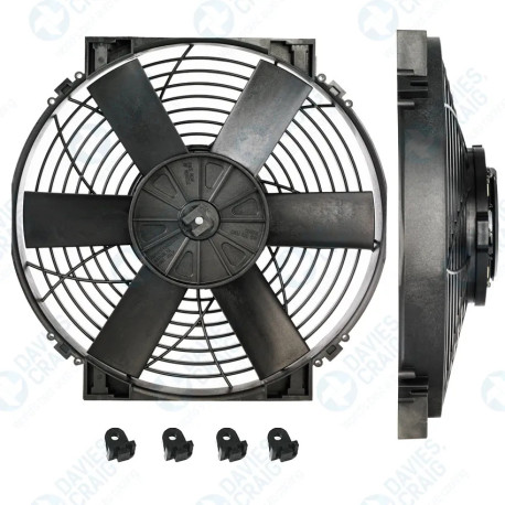 Ventilátory 24V 14" High Power Thermatic Electric Fan (24V) | race-shop.sk