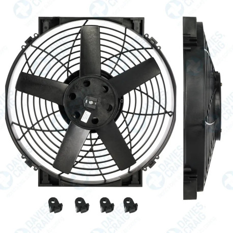 Ventilátory 12V 14" Thermatic Electric Fan - Slimline (12V) | race-shop.sk