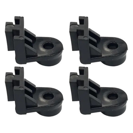 Montážne príslušenstvo k ventilátorom Mounting Feet - Fan x 4 | race-shop.sk