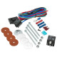 Regulátor spínania ventilátora Universal Single Fan Mounting Kit (24V) | race-shop.sk