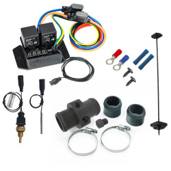 DAVIES CRAIG digitálny spínač ventilátora (snímač 1/4" NPT) + priebežný adaptér 35 mm, 0435