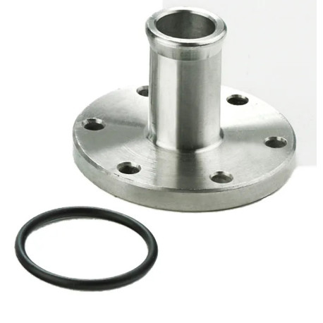 Vodné pumpy EWP Alloy Flange Adapter: 19mm (3/4") Straight Hose Barb | race-shop.sk