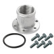 Vodné pumpy EWP Alloy Flange Adapter: 38mm (1 1/2") Straight Hose Barb With Female -16AN ORB | race-shop.sk