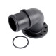 Vodné pumpy EWP Nylon 90° Elbow Flange Adapter: 35mm (1 3/8") Hose Barb | race-shop.sk