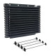 Univerzálne olejové chladiče Universal Engine/Trans Oil Cooler (32mm) 14-Row AN10 | race-shop.sk