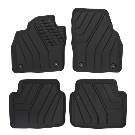 Podľa konkrétneho modelu Ekologické gumové rohože (4 ks) pre Skoda Kamiq 2019-up | race-shop.sk