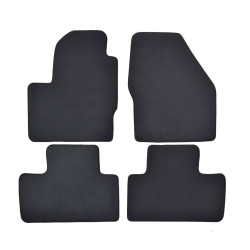Prémiové antracitové Velúrové autokoberce pre LANDROVER Freelander mk2 2006-2014 4 kusy