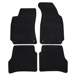 Prémiové čierne velúrové autokoberce pre VOLKSWAGEN Passat B5 1997-2004 4 kusy