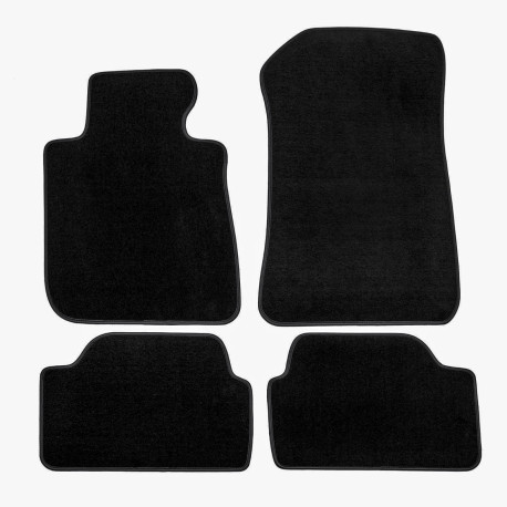 Podľa konkrétneho modelu Prémiové čierne velúrové autokoberce pre BMW 1 E87 2004-2011 4 kusy | race-shop.sk