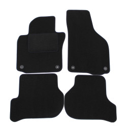 Velúrové autokoberce pre VOLKSWAGEN VW Jetta 2006-2011 4 kusy