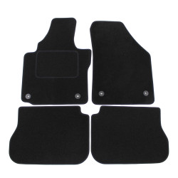 Velúrové autokoberce pre VOLKSWAGEN VW Caddy 2003-2015 4 kusy