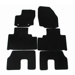Velúrové autokoberce pre Ford Galaxy/ S-Max 5 sedadiel 2007-2010 6 kusov