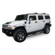 Bočné nášľapy Bočné rámy z nehrdzavejúcej ocele pre Hummer H2 2003-2008 | race-shop.sk