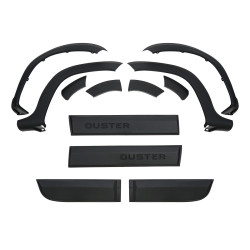 Plastic side protection mouldings for Dacia Duster 1 2010-2017 (12 pcs set)