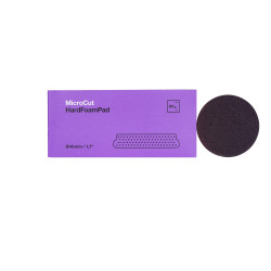 Koch Chemie Micro Cut Hard Foam Pad 45 x 25mm - Leštiaci kotúč fialový tvrdý