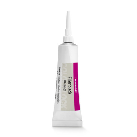 Interiér COLOURLOCK Filler black - Flexibilný tmel na kožu čierny 20ml | race-shop.sk