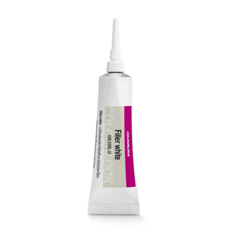 Interiér COLOURLOCK Filler white - Flexibilný tmel na kožu biely 20ml | race-shop.sk