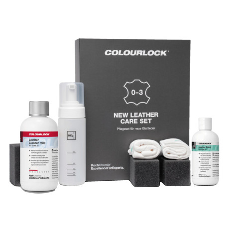 Zvýhodnené sady COLOURLOCK New Leather Care Set - Sada na starostlivosť o novú kožu do 3 rokov | race-shop.sk