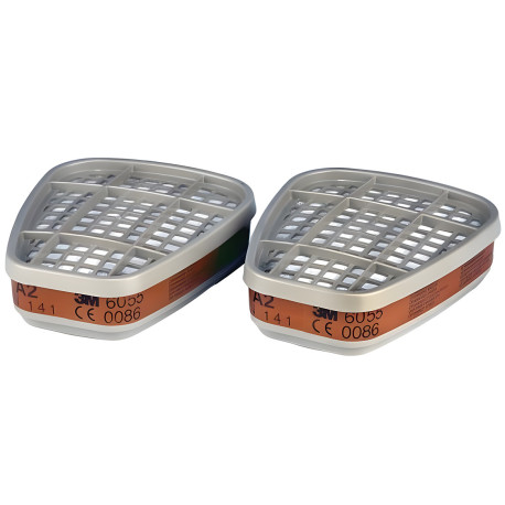 Hygiena 3M™ uhlíkový filter proti plynom a výparom A2 6055 2ks/bal. | race-shop.sk