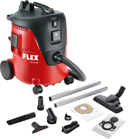 Elektrické/ AKU náradie Flex VC 21 L MC - Priemyselný vysávač 20L | race-shop.sk