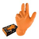 Rukavice Grippaz 246 Protišmykové nitrilové rukavice oranžové veľkosť XL/10 - 50ks | race-shop.sk