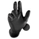 Rukavice Grippaz 246A Protišmykové nitrilové rukavice čierne veľkosť XXL/11 - 50ks | race-shop.sk