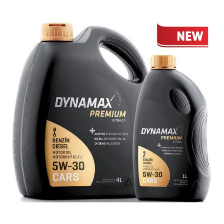 Motorové oleje a aditíva Motorový olej DYNAMAX PREMIUM ULTRA C4 5W30 4 L | race-shop.sk