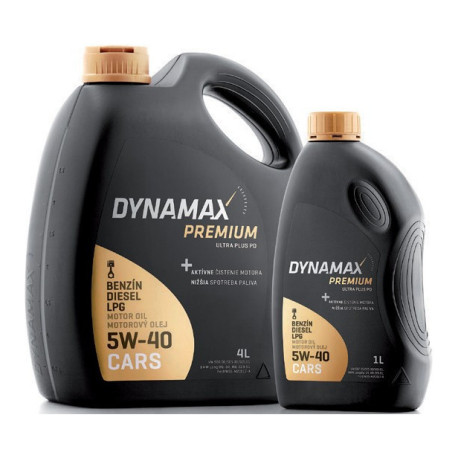 Motorové oleje a aditíva Motorový olej DYNAMAX PREMIUM ULTRA PLUS PD 5W40 5 L | race-shop.sk