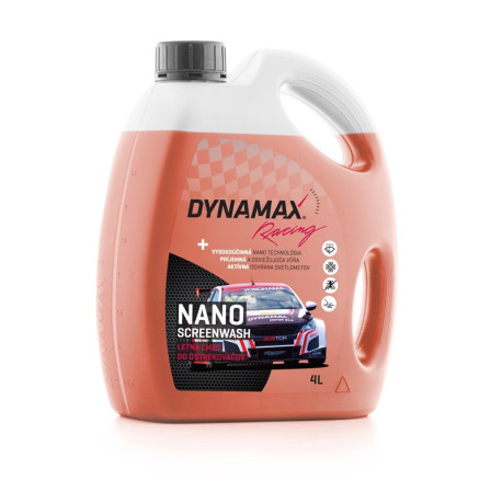Voda do ostrekovačov Zmes do ostrekovačov DYNAMAX SCREENWASH NANO RACING 4 L | race-shop.sk