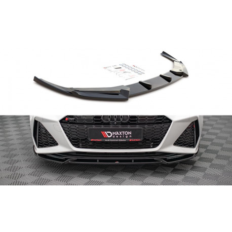 Bazár MAXTON DESIGN predný splitter pre Audi RS6 C8 / RS7 C8, V1 POŠKODENÉ | race-shop.sk